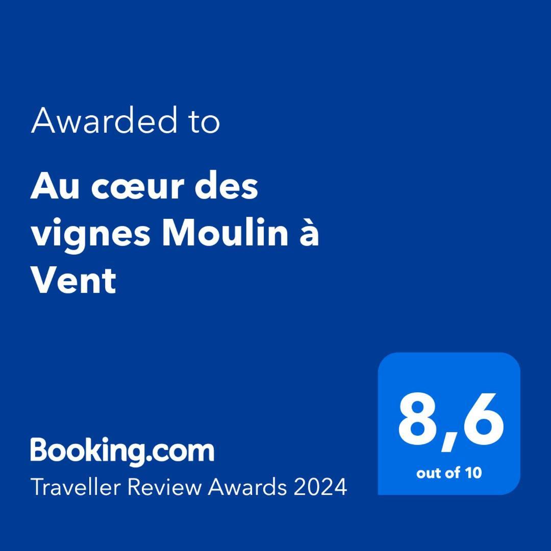 Apartamento Au Coeur Des Vignes Moulin A Vent La Chapelle-de-Guinchay Exterior foto